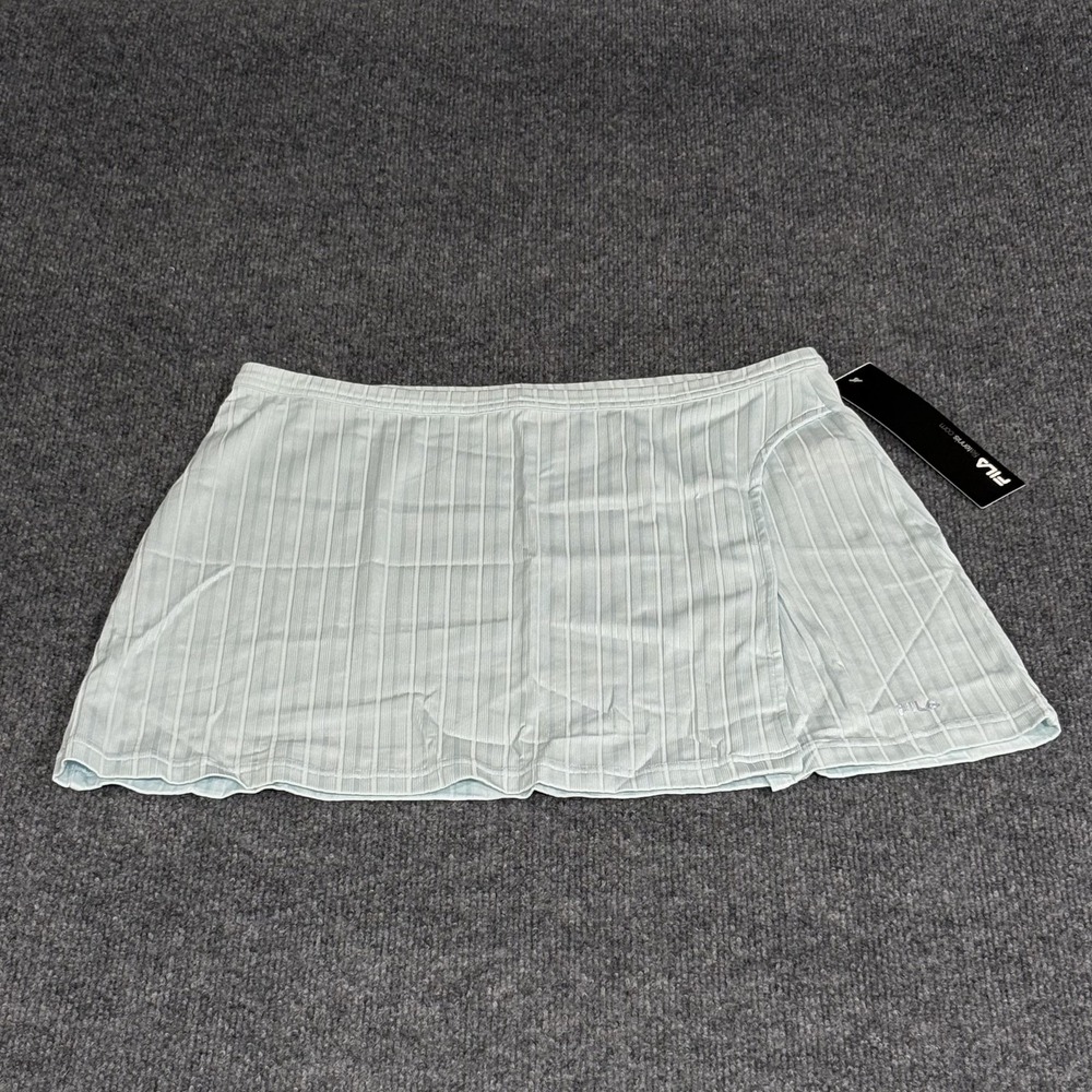 FILA Skirt Womens Large Textured Tennis Athletic Stretch NWT UB8926